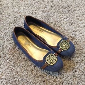 Blue flats